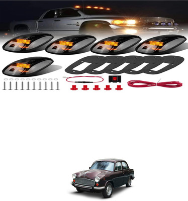 PRTEK Roof Running Top Warning Light ForAmbassador Car Fancy Lights(Yellow)