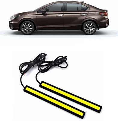 Enfield Works DRL LED LIGHT WHITE PAIR (17CM) EW-1832 Car Fancy Lights(White)