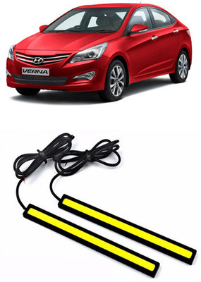 Enfield Works DRL LED LIGHT WHITE PAIR (17CM) EW-3054 Car Fancy Lights(White)