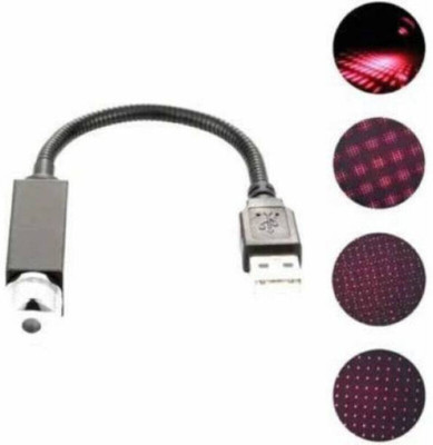 LifoDoraa NEW-USB Mini Ball Lights, Colorful Strobe LED Light-KJH3974M3775 Car Fancy Lights(Red)