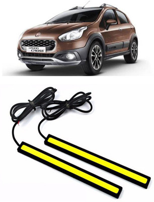 Enfield Works DRL LED LIGHT WHITE PAIR (17CM) EW-1797 Car Fancy Lights(White)