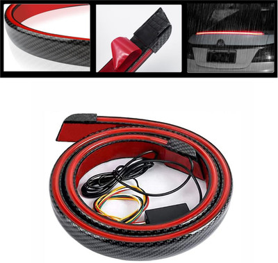 AYW Tail Roof LED Universal Vehicle Spoiler Strip light For Car-01 Car Fancy Lights(Red)