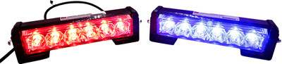AutoPowerz Federal Car Flasher Red/Blue & white Lighting Effect, 15 Modes Remote Control Car Fancy Lights(Red, Blue, White)