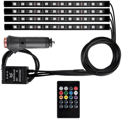 Sunriders Too Atmosphere Strip Light Car Under Dash Interior Led Lighting(pack Of-1) Car Fancy Lights(Multicolor)