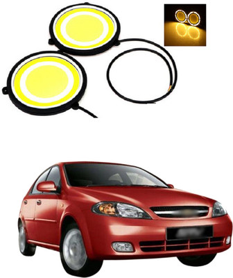 LOVMOTO 12V Round LED Lights DRL Daytime Running Light 559 Car Fancy Lights(Multicolor)