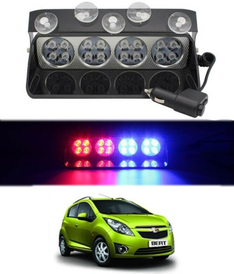 AYW 12V/16LED/Red/Blue Waterproof Strobe Flasher Light For Beat-2017 Car Fancy Lights(Red, Blue)