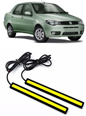 Enfield Works DRL LED LIGHT WHITE PAIR (17CM) EW-1537 Car Fancy Lights(White)