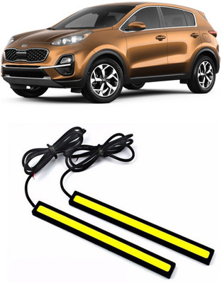 Enfield Works DRL LED LIGHT WHITE PAIR (17CM) EW-1273 Car Fancy Lights(White)