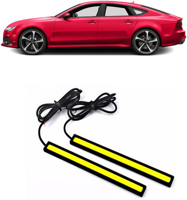 Enfield Works DRL LED LIGHT WHITE PAIR (17CM) EW-2507 Car Fancy Lights(White)