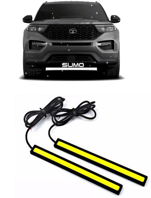 Enfield Works DRL LED LIGHT WHITE PAIR (17CM) EW-4138 Car Fancy Lights(White)
