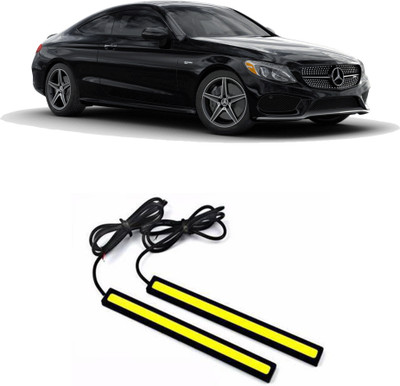 PROKONAI DRL LED LIGHT WHITE PAIR (17CM) P0369 Car Fancy Lights(White)