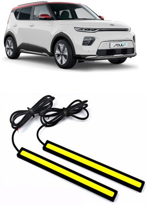 Enfield Works DRL LED LIGHT WHITE PAIR (17CM) EW-2845 Car Fancy Lights(White)