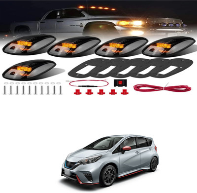 PRTEK Roof Running Top Warning Light ForNote E Power Car Fancy Lights(Yellow)