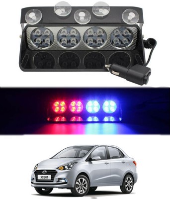 AYW 12V/16LED/Red/Blue Waterproof Strobe Flasher Light For Xcent-2014 Car Fancy Lights(Red, Blue)
