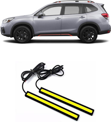 PROKONAI DRL LED LIGHT WHITE PAIR (17CM) P0504 Car Fancy Lights(White)
