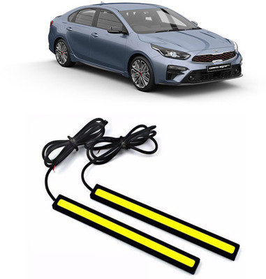 Enfield Works DRL LED LIGHT WHITE PAIR (17CM) EW-732 Car Fancy Lights(White)