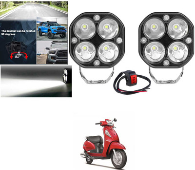 PRTEK LED Fog Lamp Unit for Hyundai Universal For Car