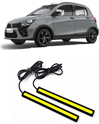 Enfield Works DRL LED LIGHT WHITE PAIR (17CM) EW-3848 Car Fancy Lights(White)