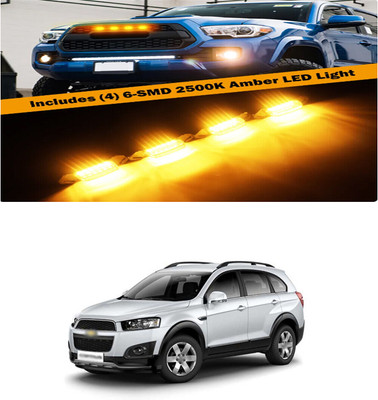PRTEK Front Grille Running Light Car Fancy Lights FORHyundaiAccent Viva Car Fancy Lights(Black)