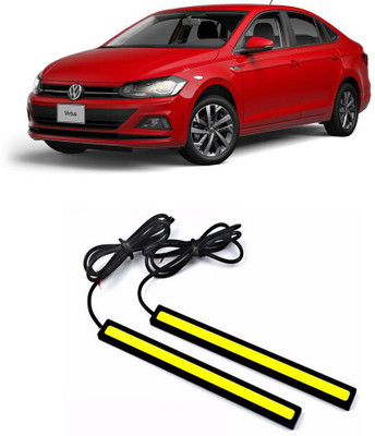 Enfield Works DRL LED LIGHT WHITE PAIR (17CM) EW-4139 Car Fancy Lights(White)