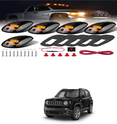 PRTEK Roof Running Top Warning Light ForRenegade Car Fancy Lights(Yellow)