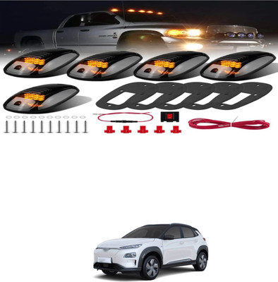 PRTEK Roof Running Top Warning Light ForKona Electric Car Fancy Lights(Yellow)