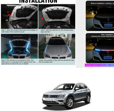 XZRTZ LED Fog Lamp Unit for Volkswagen Universal For Car