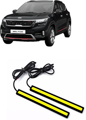 Enfield Works DRL LED LIGHT WHITE PAIR (17CM) EW-3403 Car Fancy Lights(White)