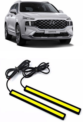 Enfield Works DRL LED LIGHT WHITE PAIR (17CM) EW-3884 Car Fancy Lights(White)