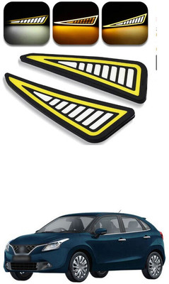 LOVMOTO Car COB LED Tail Light Flexible Strip Rear DRL Light Running For Bal-eno Car Fancy Lights(Multicolor)