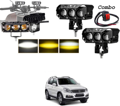 PRTEK LED Fog Lamp Unit for Datsun Universal For Car