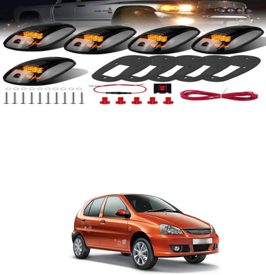 PRTEK Roof Running Top Warning Light ForIndica EV2 Car Fancy Lights(Yellow)