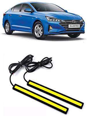 Enfield Works DRL LED LIGHT WHITE PAIR (17CM) EW-601 Car Fancy Lights(White)