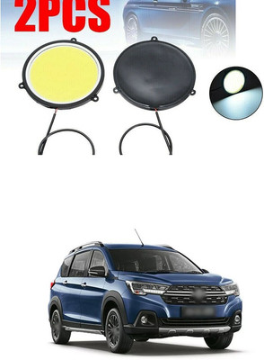 LOVMOTO 12V Round LED Lights DRL Daytime Running Light 139 Car Fancy Lights(Multicolor)