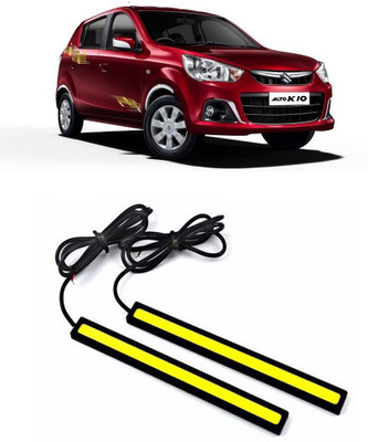 Enfield Works DRL LED LIGHT WHITE PAIR (17CM) EW-2758 Car Fancy Lights(White)