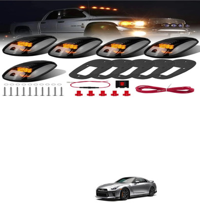 PRTEK Roof Running Top Warning Light ForGTR Car Fancy Lights(Yellow)