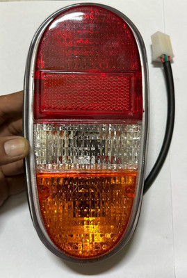Auto MT 1PAIR Ambassador Tail Lamp Light BRAKE Hindustan Brake Light Car Hindustan Motor Tail Light Car LED (12 V, 24 W)(Universal For Car, Pack of 2)