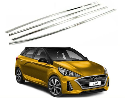 jagankirpa Chrome Lower Window Garnish Trims MODEL 2020 Chrome Hyundai i20 Side Garnish