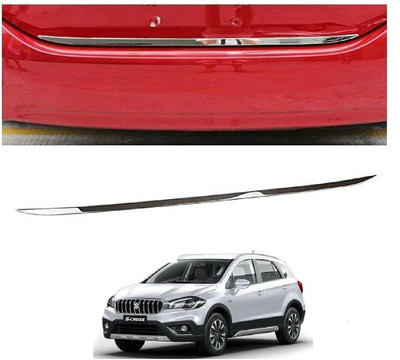 ROSHNEER ENTERPRISES Car Rear Trunk/Boot Dicky Patti Chrome Garnish Model 2018-2021 TYPE-2 -183 / Chrome Maruti S-Cross Rear Garnish