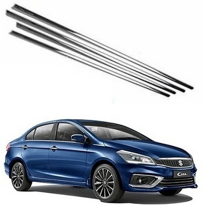 ROSHNEER ENTERPRISES Stainless Steel Chrome Finish Window Lower Garnish For new CIAZ type - 2 /0122 Chrome Maruti Ciaz Side Garnish