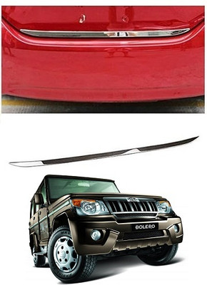 SLSHILPA Chrome Dicky Garnish Compatible with Mahindra Bolero Chrome Mahindra Bolero Rear Garnish