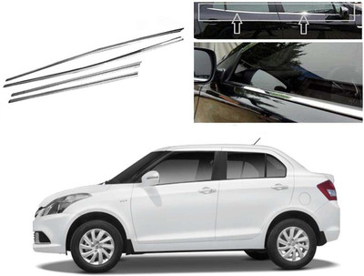 ROSHNEER ENTERPRISES Stainless Steel Chrome Finish Window Lower Garnish FOR DZIRE (2011-2016)/0133 Chrome Maruti Swift Dzire Side Garnish
