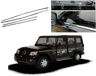 jagankirpa Chrome Lower Window Garnish Trims Chrome MAHINDRA Bolero Side Garnish