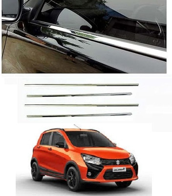 SLSHILPA Window Lower Chrome Garnish Compatible with Maruti Suzuki Celerio 2023 Chrome Maruti Celerio Side Garnish