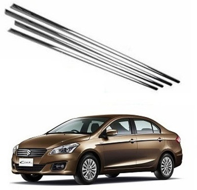 ROSHNEER ENTERPRISES Stainless Steel Chrome Finish Window Lower Garnish For old CIAZ /0122 Chrome Maruti Ciaz Side Garnish