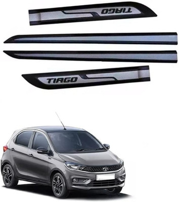 AutoZone Door Side Beading/Side Moulding Suitable For Tiago Chrome Tata Tiago Side Garnish
