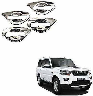 Autxin Scorpio 2014 Model car Finger guard chrome garnish cover Chrome MAHINDRA Scorpio Side Garnish