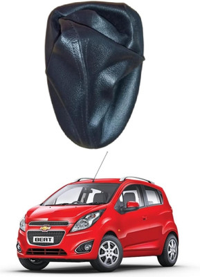 CARGROUP Gear Lever boot cover black Beat 1pc Car Gear Lever(Black)