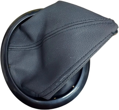 CARGROUP Gear Lever Knob Shift Leather black boot cover Dzire old 2008 to 2012 1pc Car Gear Lever(Black)