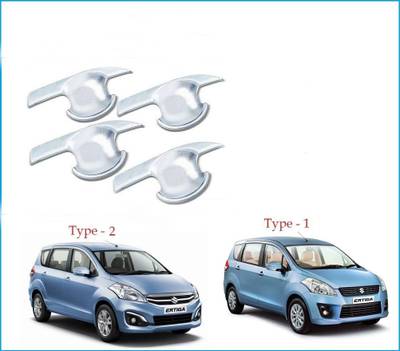 Bubu Car silver Plated chrome Door handle finger guard for Maruti Ertiga Car Car Grab Handle Cover